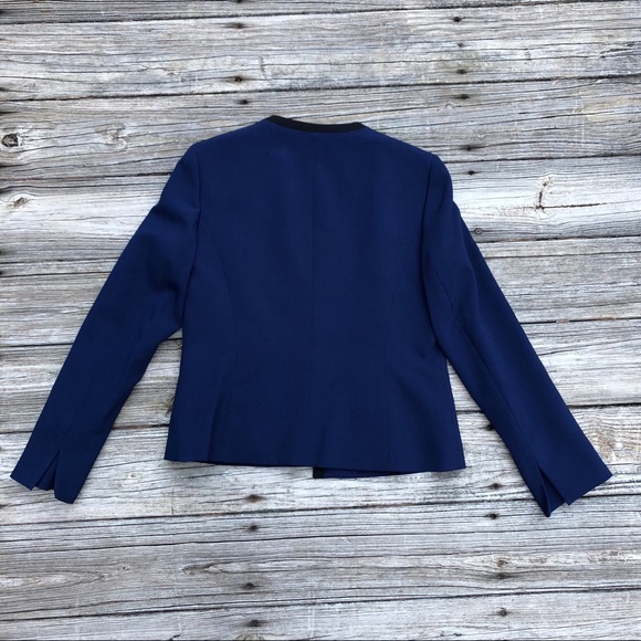 Black and Blue Blazer - Picture 5 of 7